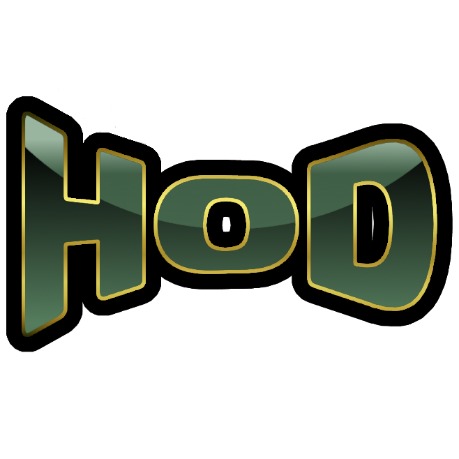 HOD text logo